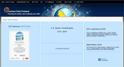 Desktop Screenshot of contestclubfinland.com